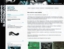 Tablet Screenshot of ies-energia.com